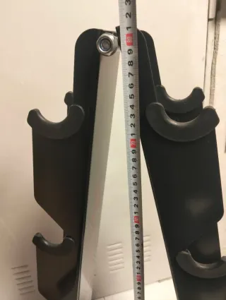 Soporte mancuernero para pesas o mancuernas