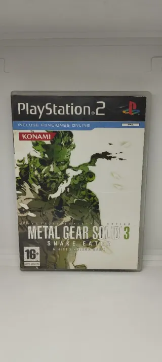 Metal Gear 3 PS2