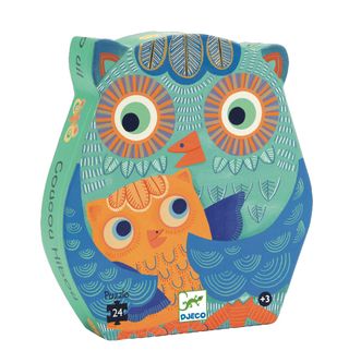Puzzle infantil árbol con animales
