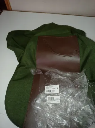 Funda Silla Española Lona y Cuero