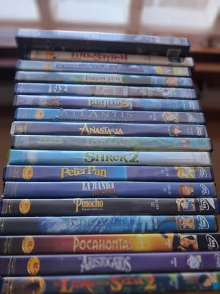 Colección 16 Películas DVD Disney Clásicos