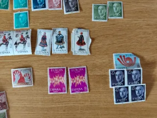 Lote de sellos de España