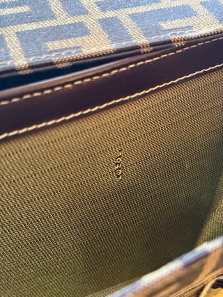 Borsa Fendi Baguette Zucca Vintage FF Monogram