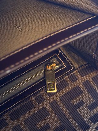 Borsa Fendi Baguette Zucca Vintage FF Monogram