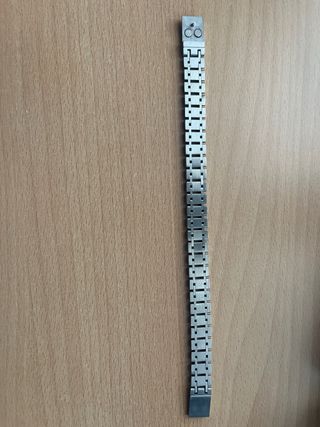 Pulsera Hugo Boss Plateada.