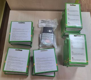 Lote 5 Cartuchos Tinta Brother LC1240 BK/Y/C/M