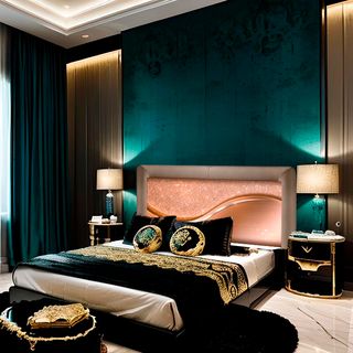 Cabecero de cama elegante