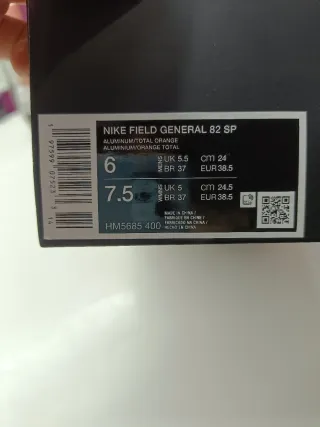 Nike Field General 82 Blu/Arancia Nuove
