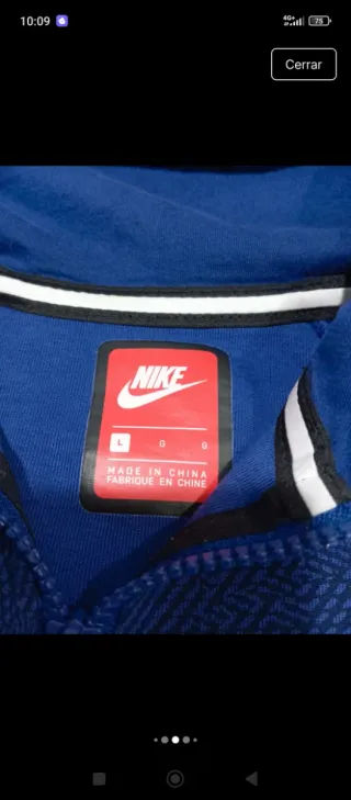 Sudadera Nike Azul