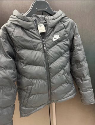 Giubbino Nike bambino grigio