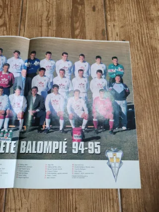 Póster Albacete Balompié 94-95