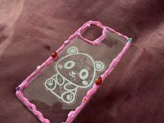 Funda iPhone 12/12Pro Panda Rosa