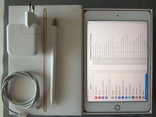 iPad mini 5 64GB Wi-Fi + Apple Pencil + Caja
