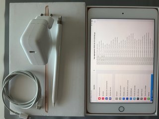 iPad mini 5 64GB Wi-Fi + Apple Pencil + Caja