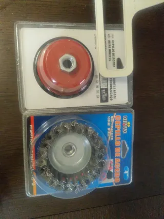 2 Cepillo de Acero para Amoladora