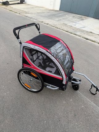 Carrito para niños para bicicleta
