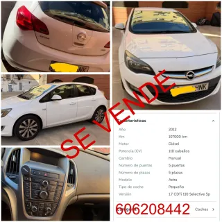 Opel Astra 2012