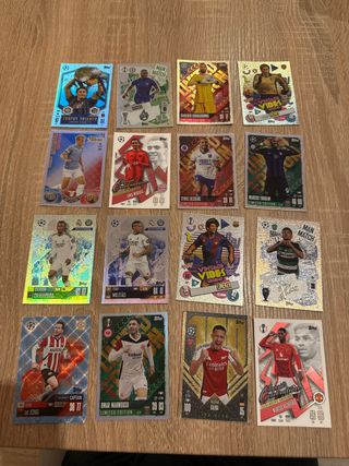 Cartas Topps Champions, opción compra individual