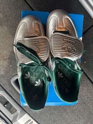 Adidas Samba LT W Plata y Verde