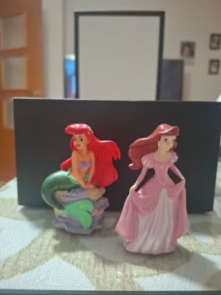 Figuras Ariel y Princesa Disney