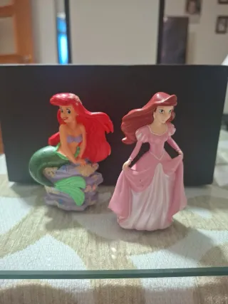 Figuras Ariel y Princesa Disney