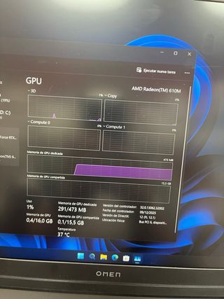 Portátil HP OMEN 16-AP0036NS-CM R9-8940HX #222CNY