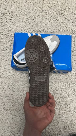 Adidas Samba Blancas y Grises
