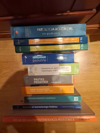 Libros de medicina pediátrica - Último precio!