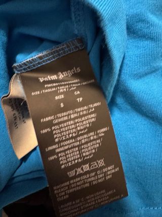 Camiseta Palm Angels Oso Azul