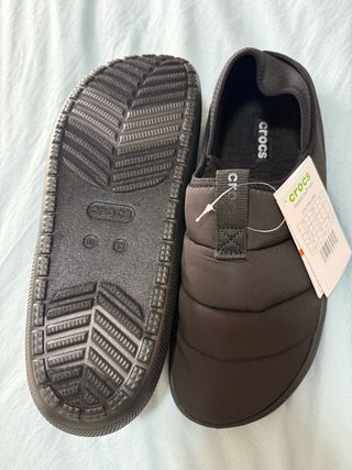 Crocs Classic Puff Moc Negro Talla 47
