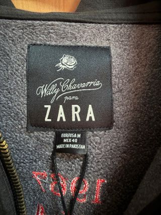 Sudadera Zara x Willy Chavarría M