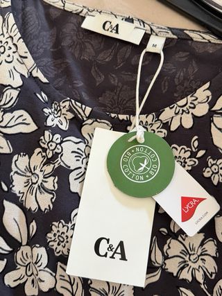 Vestido estampado C&A Talla M