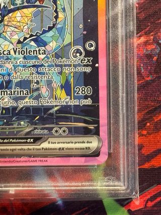 Vaporeon EX Special Illustration Rare PSA 9 ITA