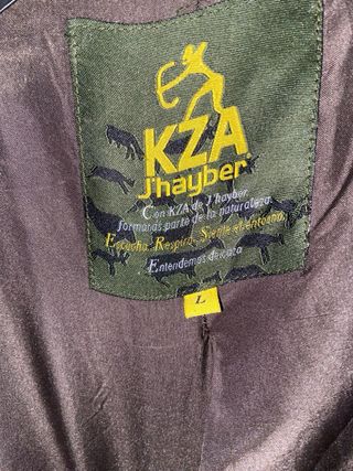 Chaquetón KZA J'Hayber Talla L Marrón