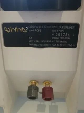Altavoces Infinity Quadrapole P-QPS Surround