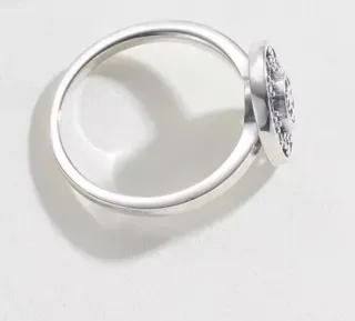 Anillo Plata Antiestrés Om
