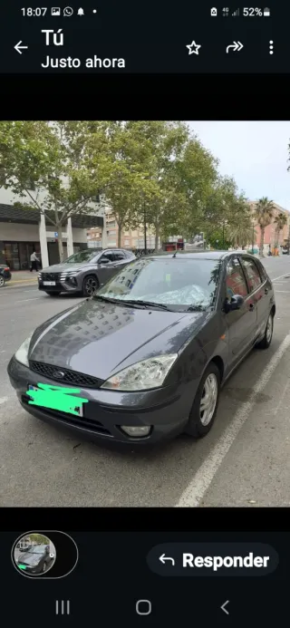 ford focus 1800 tcdi  del año 2002 sólo un propita