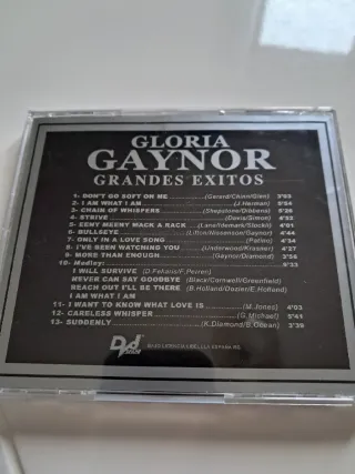 CD Gloria Gaynor Grandes Exitos
