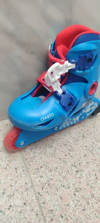 Patines Oxelo Azules Talla Ajustable