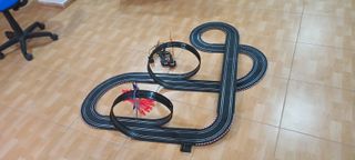 Scalextric compact circuito de 6,21 metros. Calcul