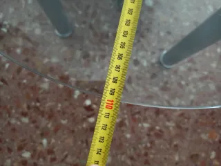 Mesa baja cristal moderna