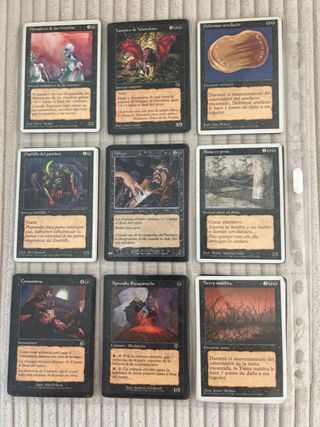 Cartas Magic: El-Elth Grises