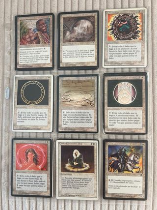 Cartas Magic: El-Elth Grises