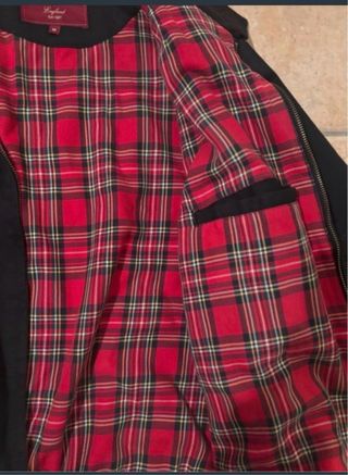 Cazadora Harrington Merc Negra