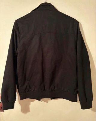 Cazadora Harrington Merc Negra