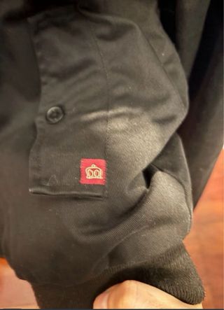 Cazadora Harrington Merc Negra