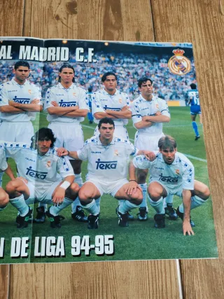 Poster Real Madrid C.F. Campeón Liga 94-95