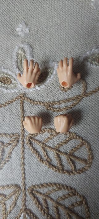 Dragon ball stars lote de 2 pares de manos