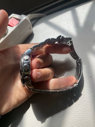 Reloj Versus Versace Negro y Plateado
