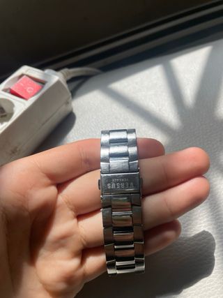 Reloj Versus Versace Negro y Plateado